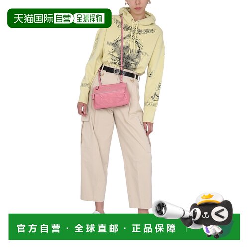 香港直邮GIVENCHY 女士针织衫 BWJ01Z3Z59747 AW2021 黄色 OVERSI