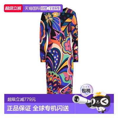 1h可退 香港直邮FARM RIO 女士 紧身连衣裙 black黑色 舒适时尚