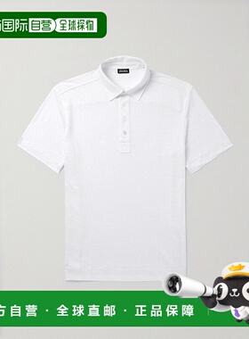 1h可退 香港直邮Zegna 杰尼亚 男士 短袖Polo衫 UD376A7D784