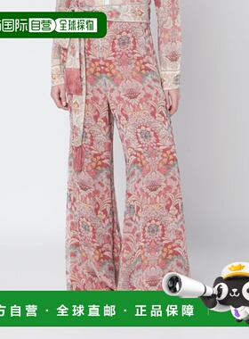 1h可退 香港直邮ZIMMERMANN 女士 Rebellion 喇叭裤子 8064PC261