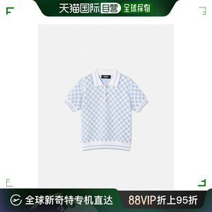 衫 欧洲直邮versace Polo 儿童针织 范思哲 Contrasto