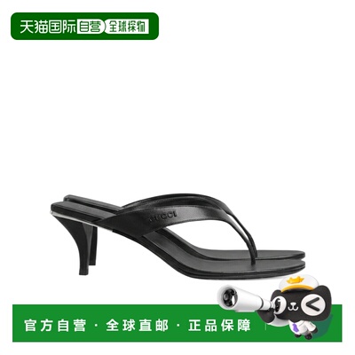 1h可退 香港直邮Gucci Vittoria 人字高跟凉鞋 865403C9D00古驰