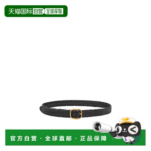 香港直邮Loewe E619Z20X68罗意威复古 圆形小牛皮编织腰带