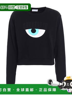 香港直邮Chiara Ferragni 圆领长袖卫衣 CFF034HSNERO