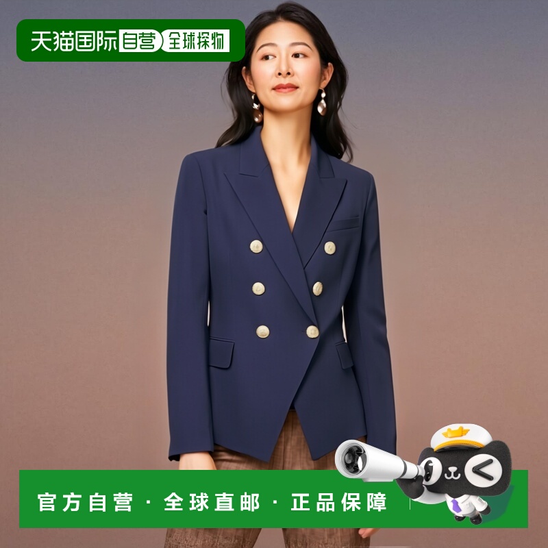 欧洲直邮BALMAIN 女士夹克DF0SG008VB006BO长袖外套