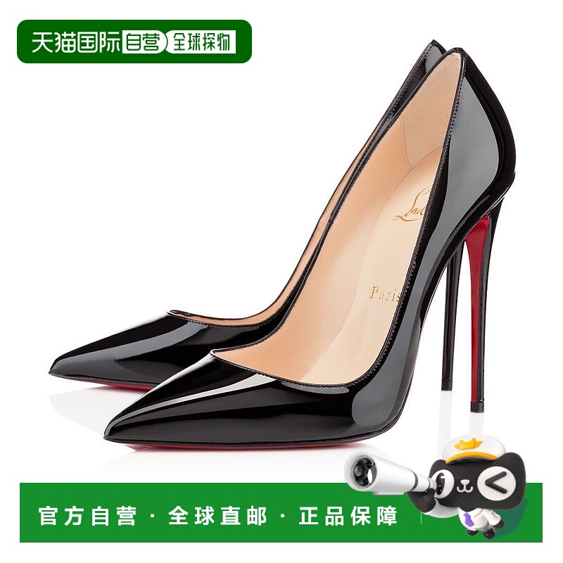 欧洲直邮CL路铂廷 红底鞋 25秋冬  女士高跟鞋 红色鞋3130694BK01