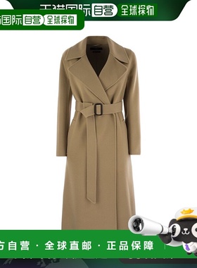 1h可退 香港直邮Weekend Max Mara 女士 Manu 束帶長袖外套 24250