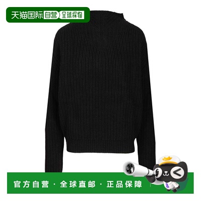 香港直邮RICK OWENS 女士针织衫 RP02E4646KWV09 AW2025 黑色