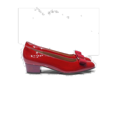 Salvatore Ferragamo菲拉格慕蝴蝶结时尚高跟鞋017468单鞋