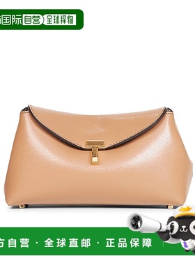 1h可退 香港直邮Toteme 迷你 T 字锁手拿包 261WAL0085LE0025