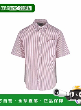 1h可退 香港直邮CARHARTT WIP 男士 红色衬衫 I0345322SRXX新款