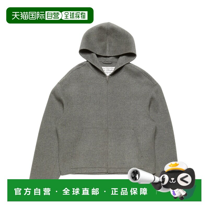 1h可退 Acne Studios 带帽羊绒外套 B90831图片