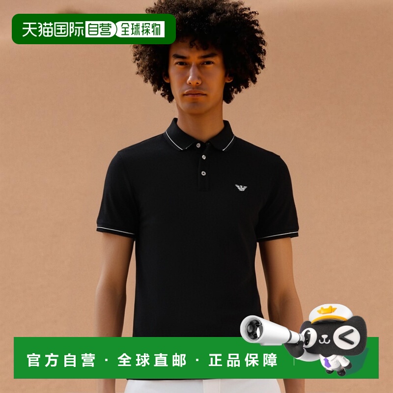 香港直邮Emporio Armani 徽标POLO衫 3G1F651J46Z阿玛尼