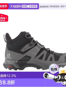自营欧洲直邮Salomon萨洛蒙 X ULTRA 4 MID GTX男士黑色防水户外