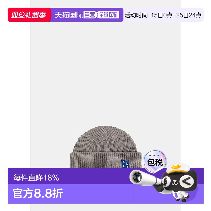 Grey Significant Trs Tag Beanie Hat