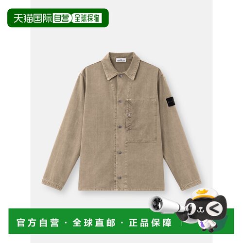 欧洲直邮STONE ISLAND(石头岛) 1200028 MINERAL DYED PANAMA COT