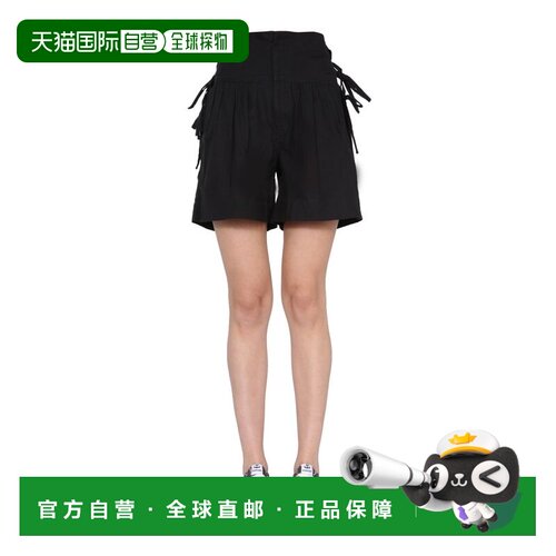 香港直邮ISABEL MARANT 女士短裤 SH036421P018E01BK AW2023