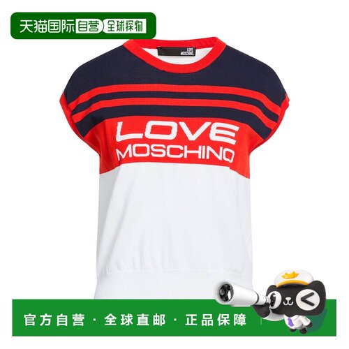 香港直邮moschino 爱莫斯奇诺 女士 毛衣 red红色 舒适时尚