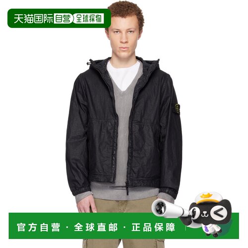 1h可退 香港直邮Stone Island 石头岛 男士 黑色 4100053 Organic