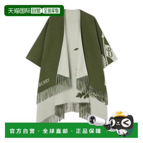 香港直邮BURBERRY 女士外套 81304281 AW2026 绿色 支付后1h可退