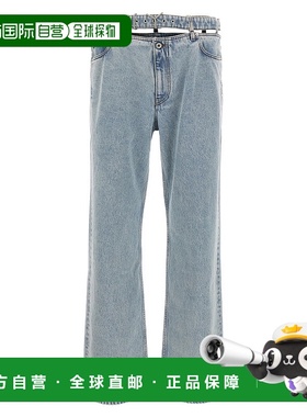 1h可退 香港直邮Y PROJECT 女士 'Evergreen Y Belt' 牛仔裤 207P