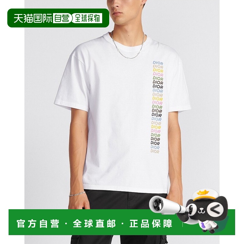 香港直邮Dior 短袖圆领T恤 413J696A0817迪奥