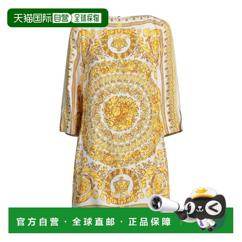 香港直邮versace范思哲女士短款连衣裙 支付后1h可退