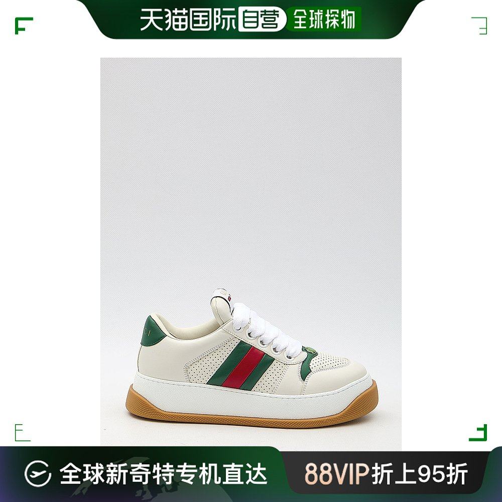 自营gucci 古驰 男士 screener 运动鞋 771457aac0s