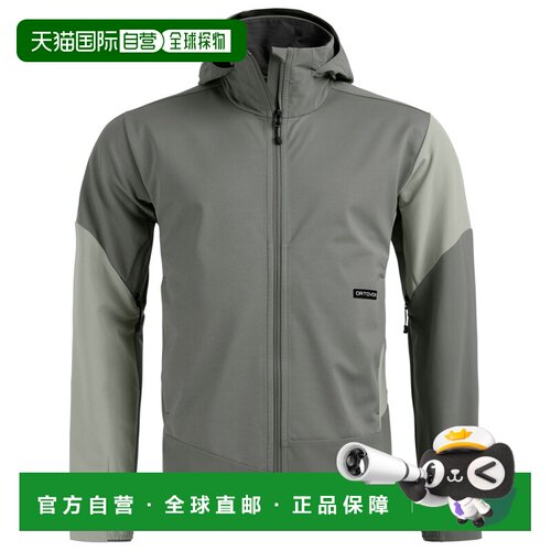 欧洲直邮ORTOVOX 男士户外软壳衣 0033750DARKSAG【付后1h可退】