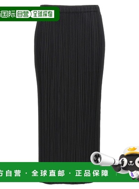 欧洲直邮pleats please issey miyake 女士 半身裙包臀裙百褶裙