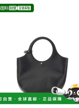 1h可退 香港直邮Courreges 女士 Bags 黑色手提包 325GSA116CV004