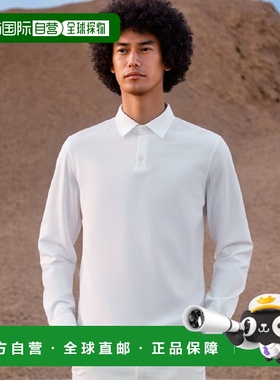 1h可退 香港直邮Zanone 长袖纽扣Polo衫 811819ZG380