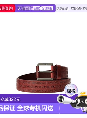 1h可退 香港直邮Emporio Armani logo针扣皮带 Y4S010YC072腰带
