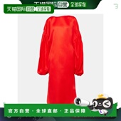 女士 red红色 Zelma 香港直邮KHAITE 泡泡袖 真丝睡裙 舒适时尚