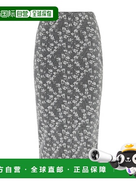 香港直邮Fendi 提花半身裙 FZQ767ATPW包臀裙长裙