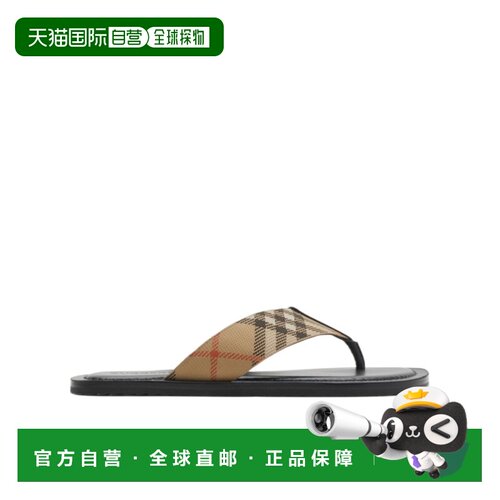 香港直邮BURBERRY 男士凉鞋 81091621 CO 绿色 Pa【付后1h可退】