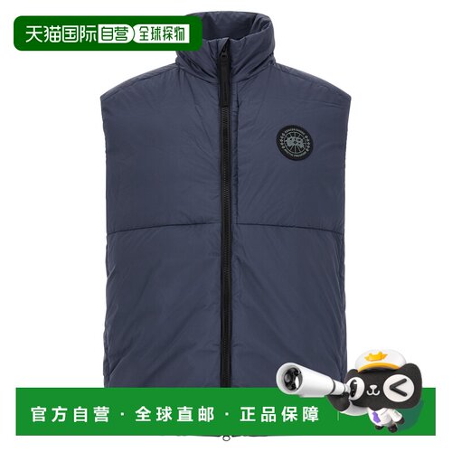 香港直邮CANADA GOOSE 男士马甲 4160MB9128 AW2026 蓝色 'Lodge'