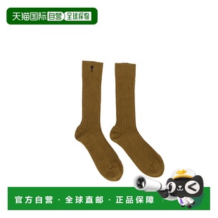香港直邮Ami 带Logo袜子 Paris HIGH USC615AK0007 女士 1h可退