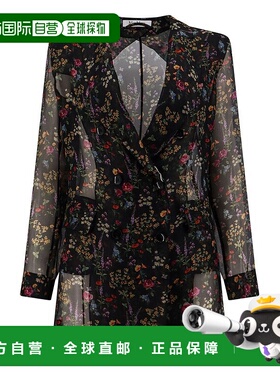 1h可退 香港直邮MaxMara 麦斯玛拉 女士 花卉印花透明夹克 241104