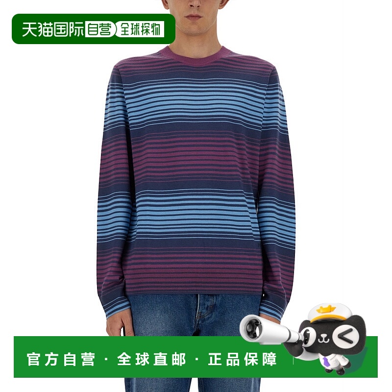 1h可退 香港直邮Paul Smith 男士 条纹衬衫 M2R948YN2214553羊毛