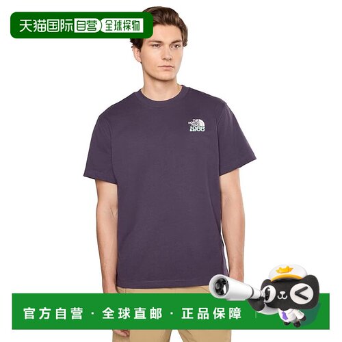 美国直邮the north face 北面 男士 1966 宽松短袖印花T恤