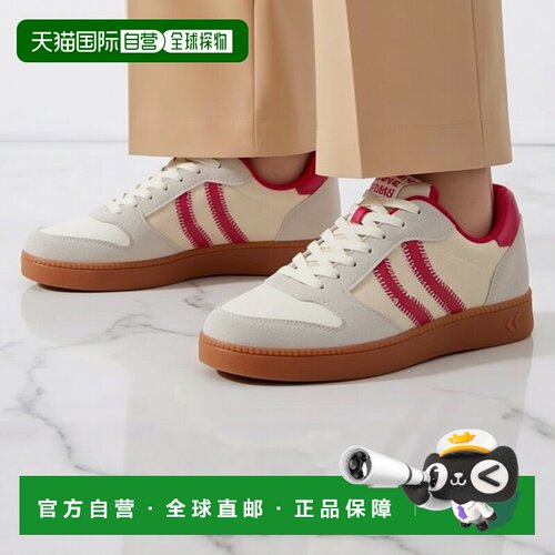 欧洲直邮hummel鞋子男低帮板鞋白色HANDBALL PERFEKT NS