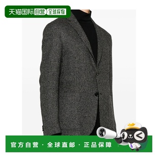 香港直邮Zegna 长袖西装外套 850731A81DNMG0羊绒杰尼亚羊毛男装