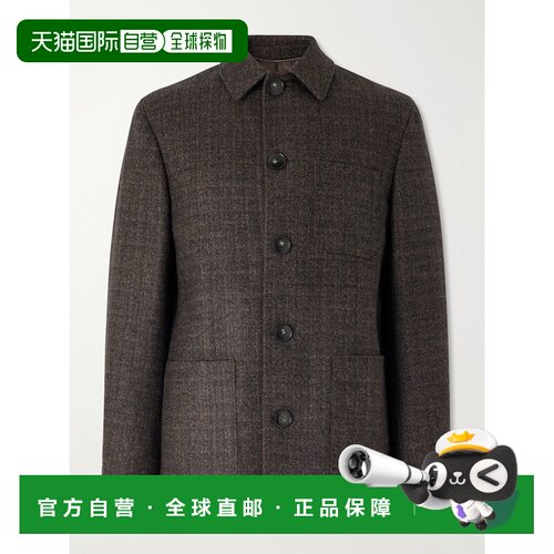 1h可退 香港直邮Canali 康钠丽 男士 Chore 羊毛羊绒混纺夹克 FF0