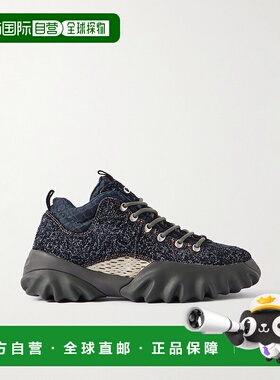 香港直邮oakley 男士 网纱帆布橡胶边磨面绒面革靴子 BDF24S08004