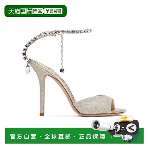香港直邮JIMMY CHOO 女士凉鞋 SAEDASANDAL100PLA【付后1h可退】