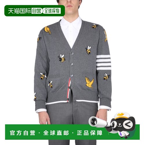 香港直邮THOM BROWNE 男士针织衫 MKC451AY100203【付后1h可退】