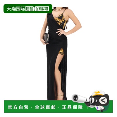 1h可退 香港直邮VERSACE JEANS 女士连衣裙 80HAO912JS533G89 SS2