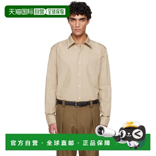 香港直邮A.P.C. 衬衫 男士 Owen COHLE­H12652 驼色 1h可退