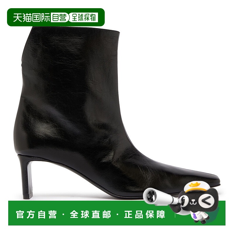 1h可退 香港直邮KHAITE 女士 Ona 及踝靴 55 black黑色 舒适时尚